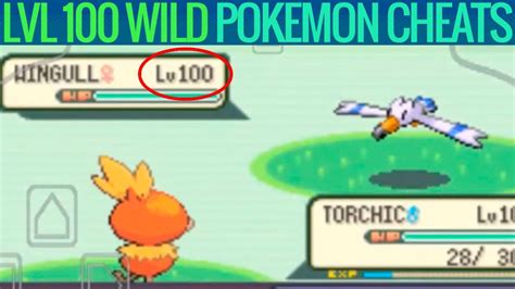 Lvl 100 Pokemon cheat .